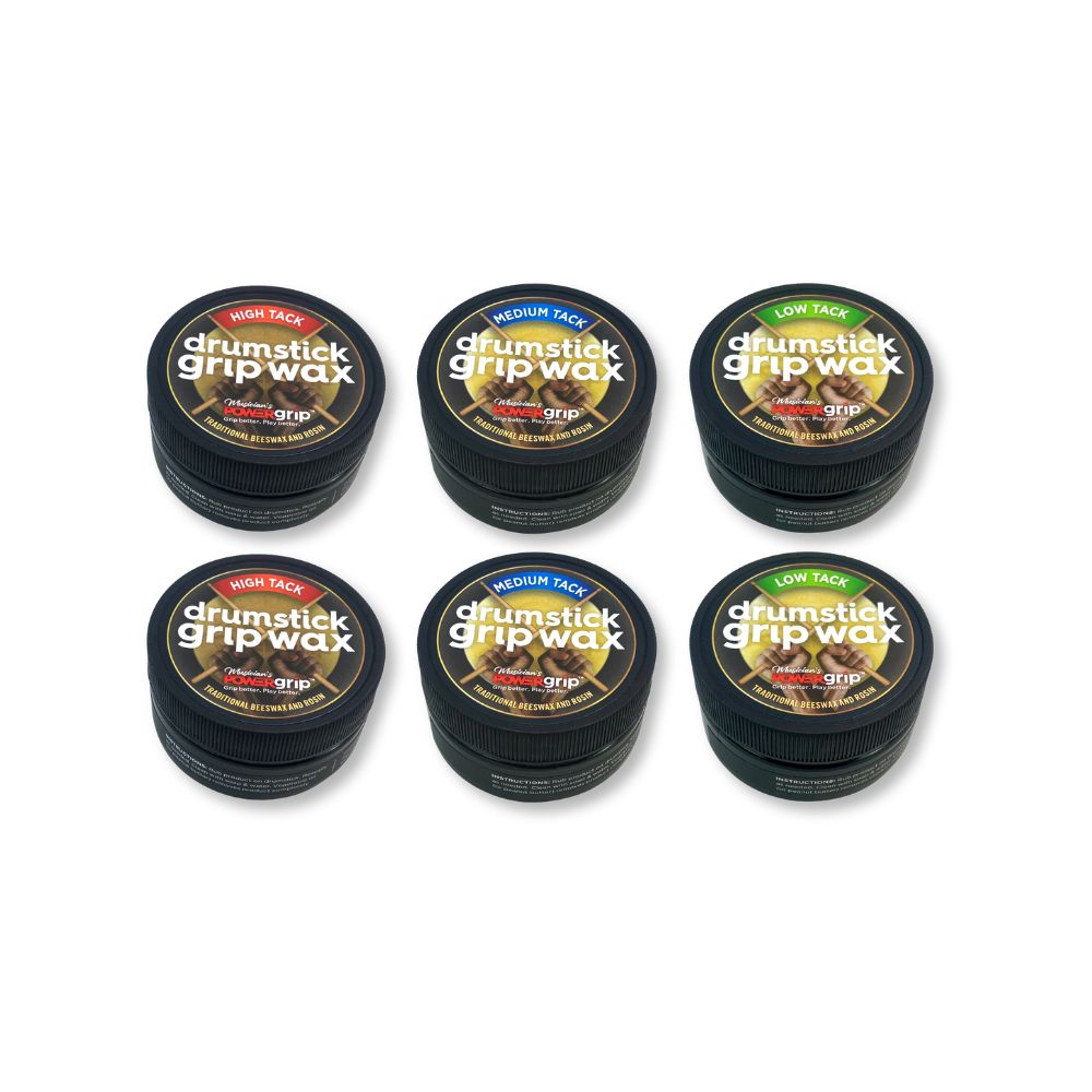 Drumstick Grip Wax, VARIETY 6-Pack